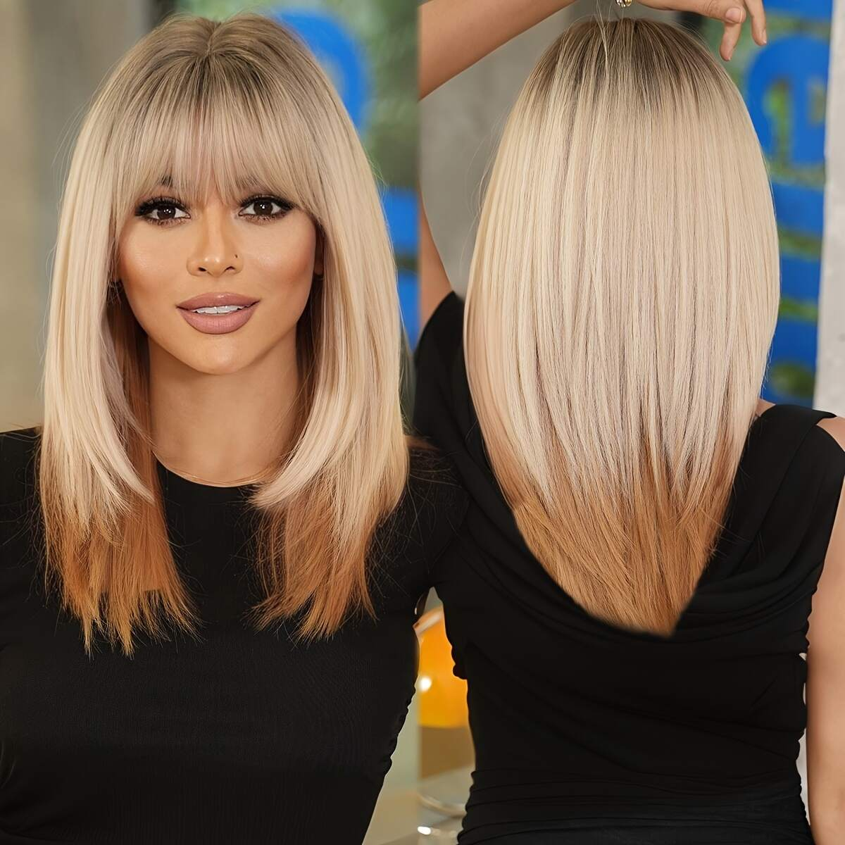 A lifesaver for receding hairlines—easily touch up with a single piece of synthetic hair.