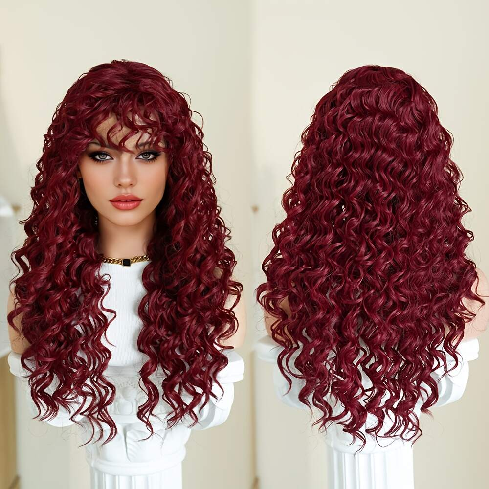 The real human hair looks so realistic; you can't see any trace of it when you wear it.