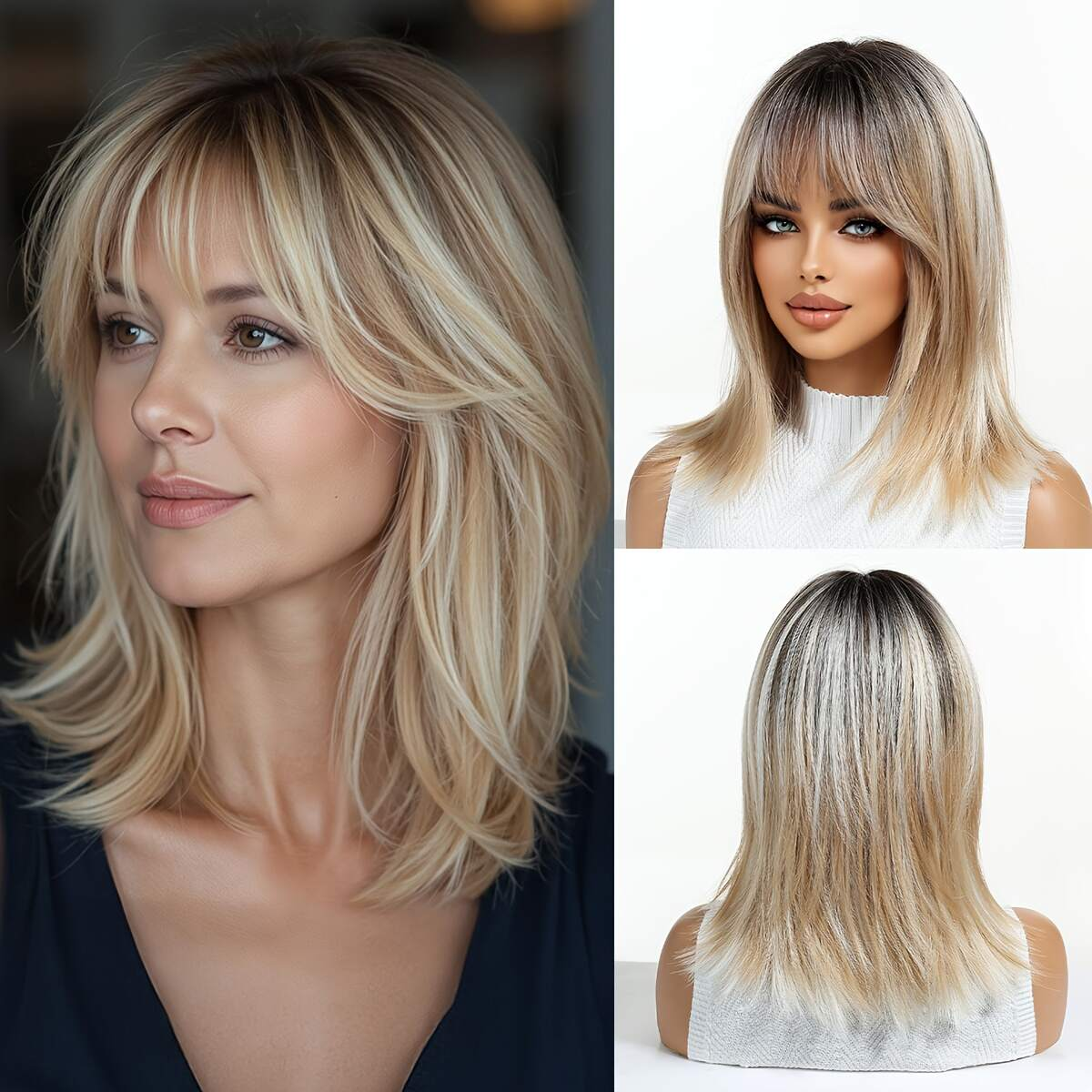 Unfiltered, real-life shots—fall in love at first sight with the authentic texture of the hair.