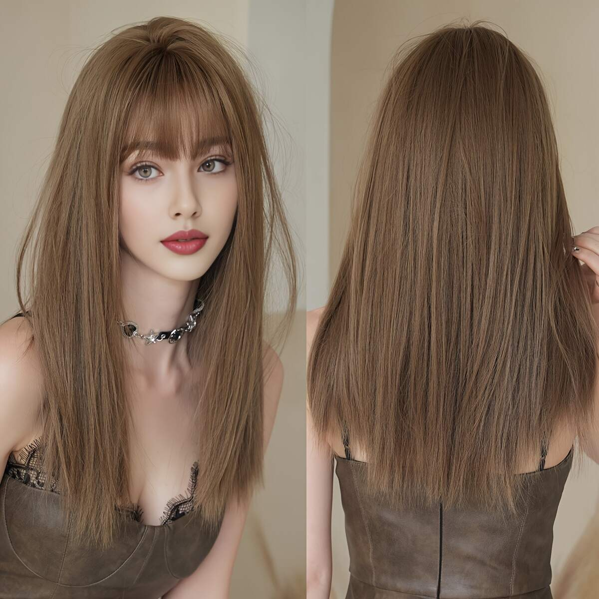 Real-hair extensions just like the ones influencers wear—camera-ready and full of vibe.