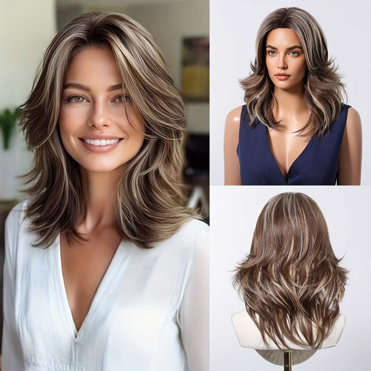 Stunning real-hair styles—effortlessly achieve a variety of looks.