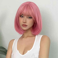 A short hairstyle that exudes a pure and youthful vibe makes you look younger.