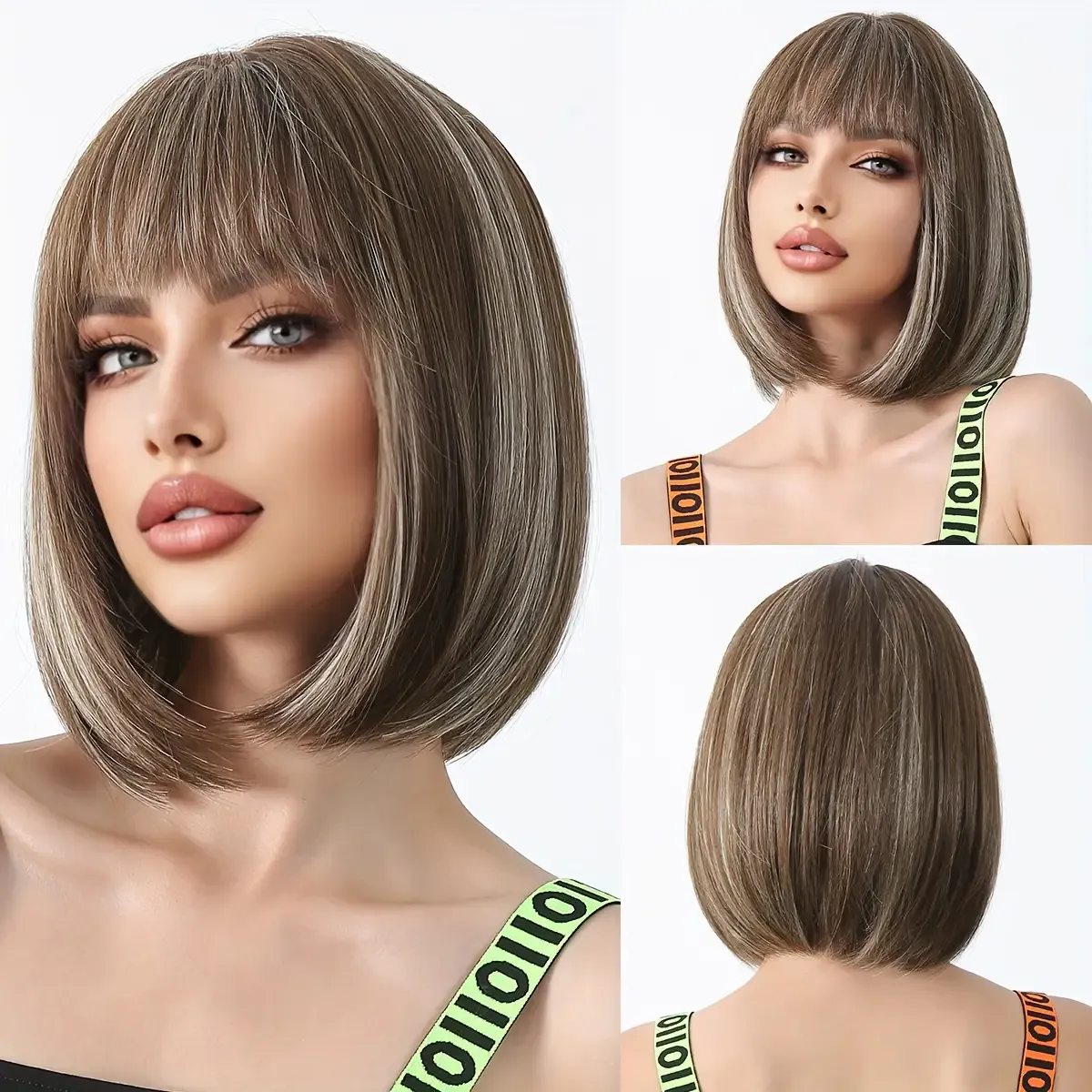 Shot with the native camera—no filters—to show just how natural the wig looks up close.